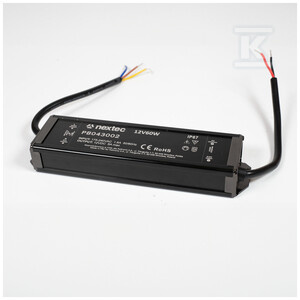 ZASILACZ WODOOD.LLG 12V IP67 5A 60W