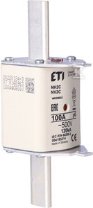 WKŁADKA NH2C GG 100A/500V