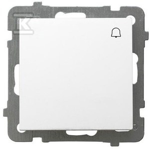 ŁĄCZ.ZWIERNY DZWONEK+RAMKA 1-KR.BIAŁY