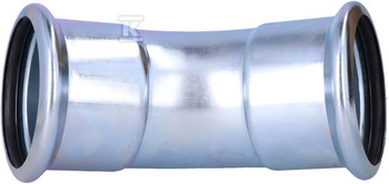 KOLANO 108X108 45ST.STEEL PRESS