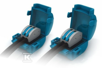 2ZŁĄCZKI 2X0,2-4MM2+2 MUFY ŻELOWE-ZES