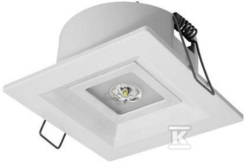 OPR.LOVATO P ECO LED 3W 1H 1-ZAD.BIAŁA