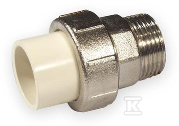 ŚRUBUN PLAST-METAL WKR KW/GZ 1/2" PVC-C