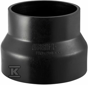 REDUKCJA PEHD 63X56 SYMETR. (KAN.HDPE)