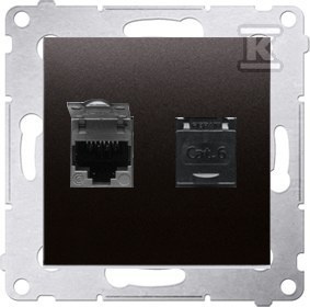 GN.KOM.2XRJ45 K6 PRZ+RAM.IP44 AN.SIMON54