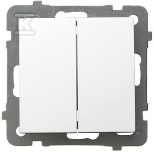 ŁĄCZ.2-KR.SCHODOWY+RAMKA 1-KR.BIAŁY A