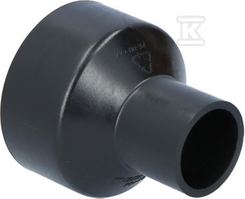 REDUKCJA PEHD 75X40 SYMETR. (KAN.HDPE)