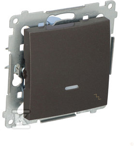 ŁĄCZNIK SCHOD.PODŚW.ANTRACYT SIMON54