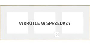 RAM.3-KR.DUO BIAŁA PODSTAW.ZŁOTA SIMON