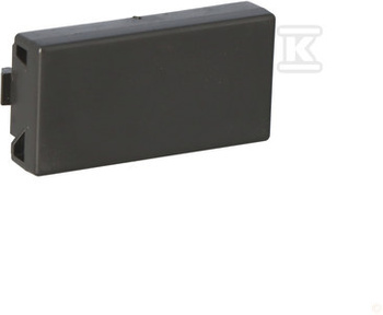 ZAŚLEP.K45/2 22,5X45MM SZARY GRAF.