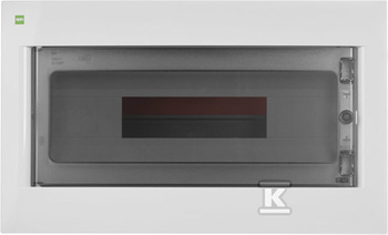 ROZDZIELNICA P/T AREO IP40 1X18  BIAŁY