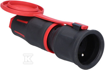 GNIAZDO GUM.Z ZAT.16A/3P TOP TAU2 IP54