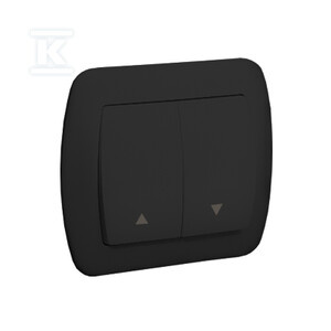 PRZYISK ŻALUZJOWY CZARNY AKORD