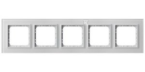 RAMKA 5-KR.BIAŁE SZK.SZRONIONE SONATA
