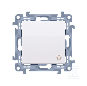 PRZYCISK ŚWIATŁO Z.AUTO BIAŁY SIMON10