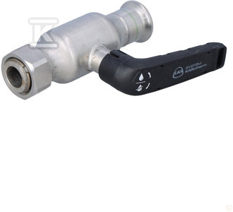 ZAW KUL  Z PÓŁŚRUB  GW INOX 22 G3/4"