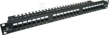 PATCH PANEL UTP KAT.6, 24 PORTY LSA Z P?