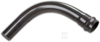 Łuk ciśnieniowy jednokielichowy PVC 110/90 PN10 popiel, z uszczelką 0210201490