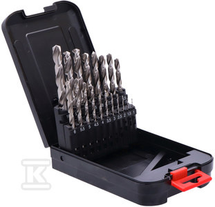 19 WIERTEŁ DO MET HSS-GS DIN 338 1-10MM