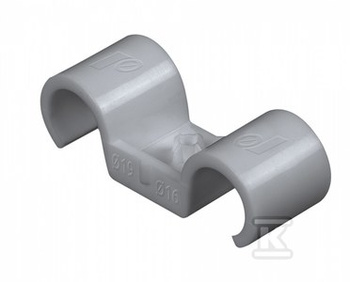 UCHWYT PLASTIKOWY PODW POSADZKOWY 16 MM