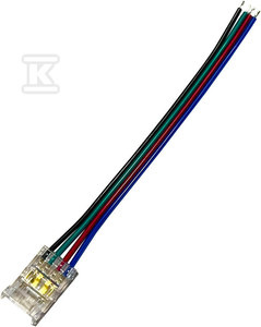 Szybkozłączka do taśm LED RGB 4PIN COB IP20 PCB 10MM