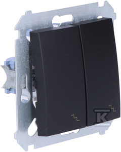 ŁĄCZNIK SCHOD.PODW.CZARNY SIMON54