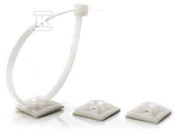 UCHWYT MOCUJĄCY SAMOPRZYLEPNY HW-3AC BIAŁY (100szt.)