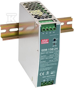 ZASIL.NA SZYNĘ DIN 150W 24V 6.5A