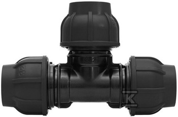 TRÓJNIK ZACISK.PP 90ST.90X90X90 DO PE