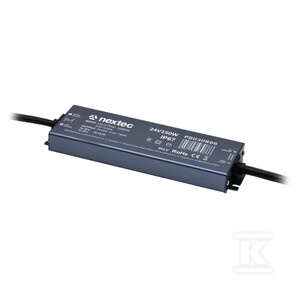 Zasilacz wodoodporny SLIM 24V, IP67, 6,3A, 150W