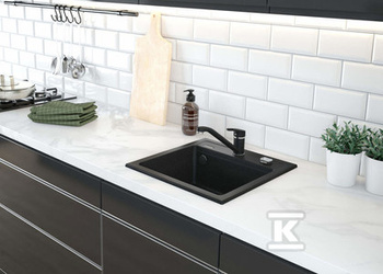 ZLEW ZORBA GRAF.1K B/O+BAT+IMPREG.200ML