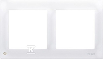 DR2/AB11 RAMKA SIMON54 ANT.BIAŁY