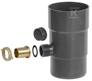 ŁAPACZ WODY DESZCZOWEJ 100 GRAFIT