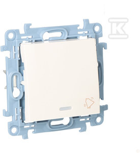 PRZYCISK DZWONEK Z/PODŚ.BIAŁY SIMON10