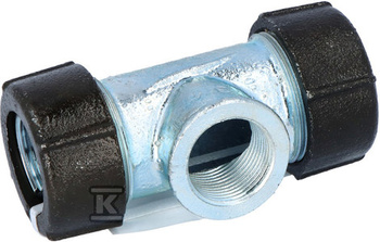 TRÓJNIK QT 3/4" MONTAŻOWY  DO RUR