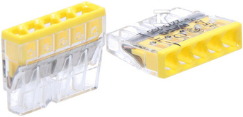Szybkozłączka DRUT 5x 0,5-2,5mm2 WAGO 2273-205 (Paczka 100szt.)
