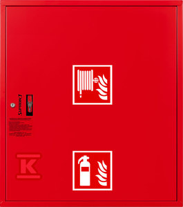 Hydrant przeciwpożarowy DN25 S-25 ZGW30-P 3000 – Wąż 25mm, 3m długości, kod S-25-ZGW30-P-3000