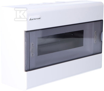 Rozdzielnica modułowa 1x12 natynkowa (N+PE) IP40 SRn-12