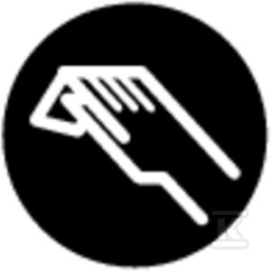 M22-XD-S-X9 WKŁADKA PRZYCIS.PŁAS.CZAR