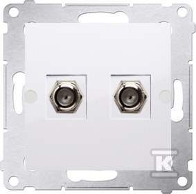 DASF2.01/11 GNIAZDO SIMON54 BIAŁY