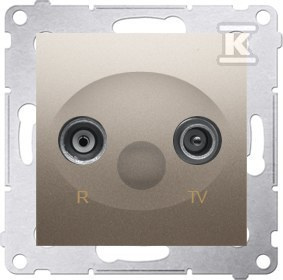 GN.ANT.RTV KOŃC.1DB ZŁOTY MAT SIMON54