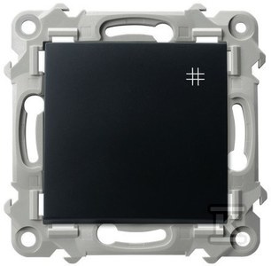 ŁĄCZ.KRZYŻ. CZARNY METALIK SZAFIR