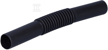 ZŁĄCZKA GIĘTKA ODPORNA NA UV 18 CZARN