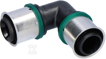 KOLANO 32X32 Z PIERSCIE ZAPR.PPSU PRESS