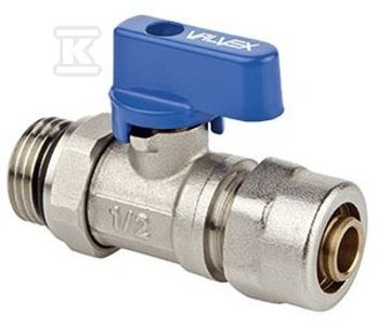 ZAWÓR MINI PLUS G1/2"X16 PEX/AL, NIEB.