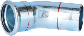 KOLANO 35X35 NYP.45ST.STEEL PRESS