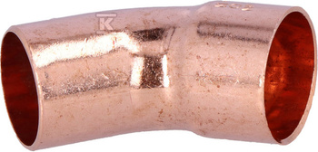 ŁUK CU 5040 22/45  LZXLW (MIEDŹ)