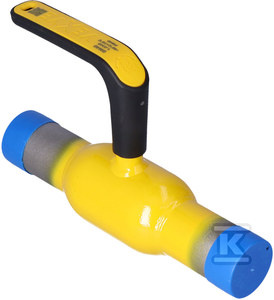 Zawór kulowy VEXVE X do gazu, DN40 PN40 do wspawania