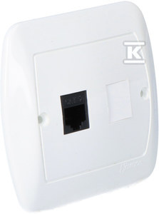 AF51/11 GN.KOMP.RJ45 POJED.BIA.