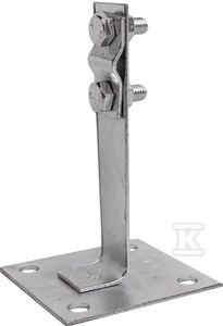 UCHWYT DACHOWY Z PŁYTKĄ